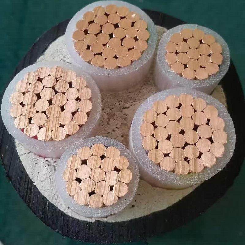 亚强电线电缆厂家YJV3*95+2*50架空5芯95平方铜芯电缆线 电力电缆