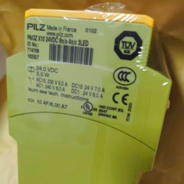 Pilz 皮尔磁PNOZ X10 24VDC 6n/o 4n/c 3LED（774709）安全继电器