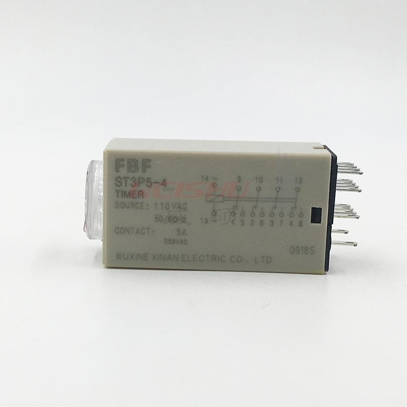 厂家直销ST3P5-4 10S AC110V新溪南FBF清洗车送料机时间继电器6S
