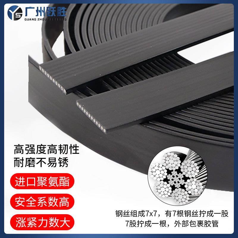沈阳蓝光电梯专用钢带AAA717X1W AD1 AM2布鲁格BRUGG奥的斯曳引带