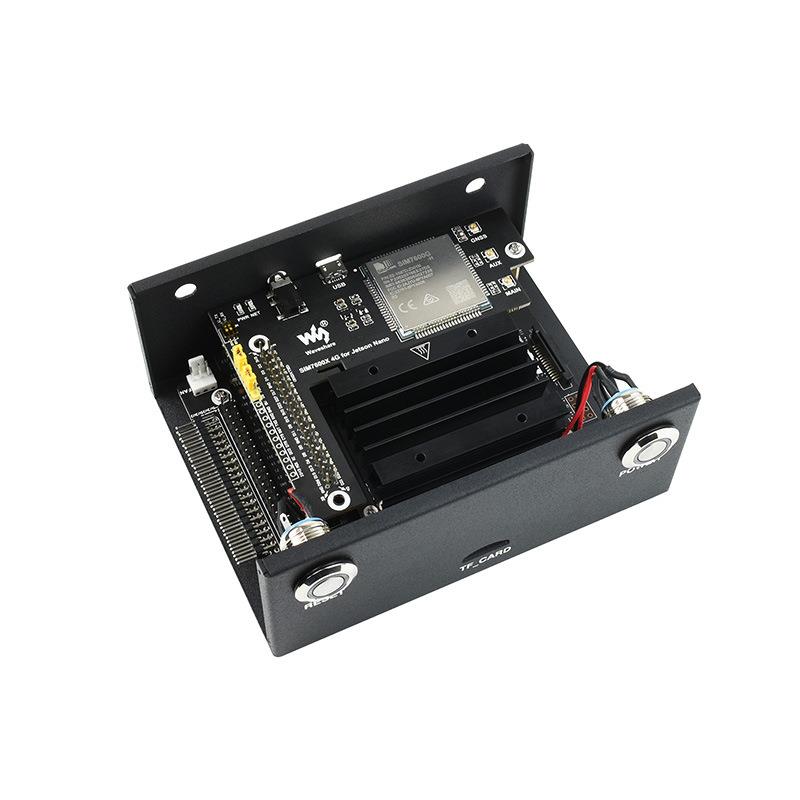 Jetson Nano 2GB Developer Kit 专用金属外壳 迷你机箱 保护壳