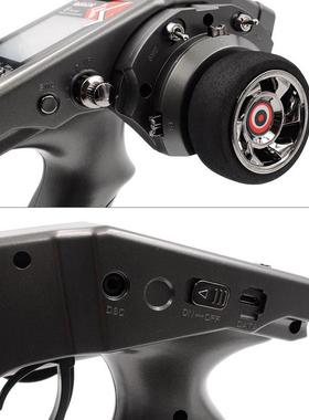 RadioLink乐迪 RC6GS V3 2.4GHz六通车用枪式遥控 带R7FG 车船模