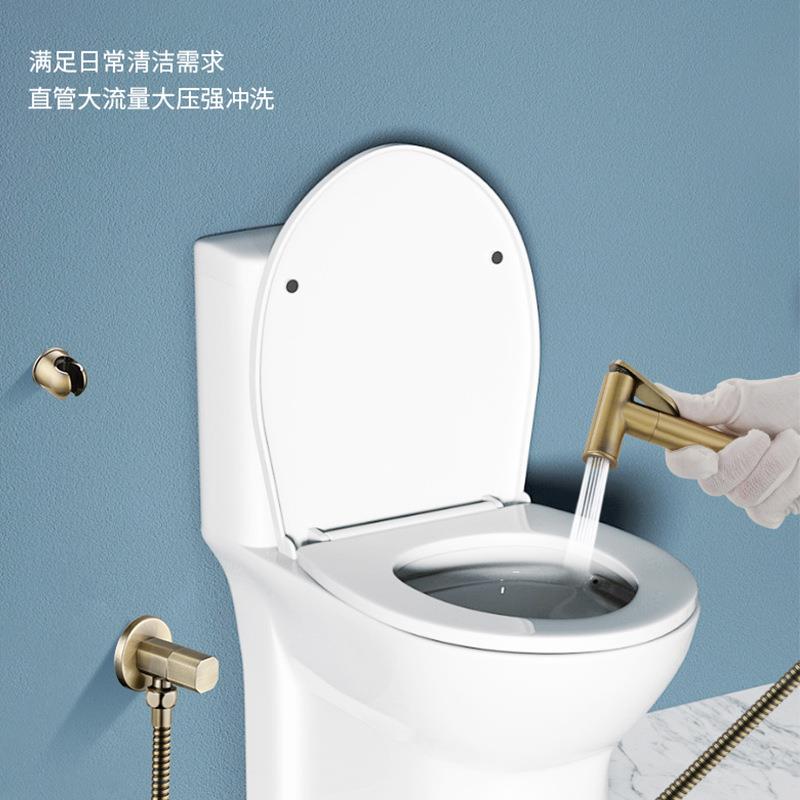 做旧青古铜不锈钢管抽拉防爆EPDM编织内管喷头花洒进水管软管1.2m