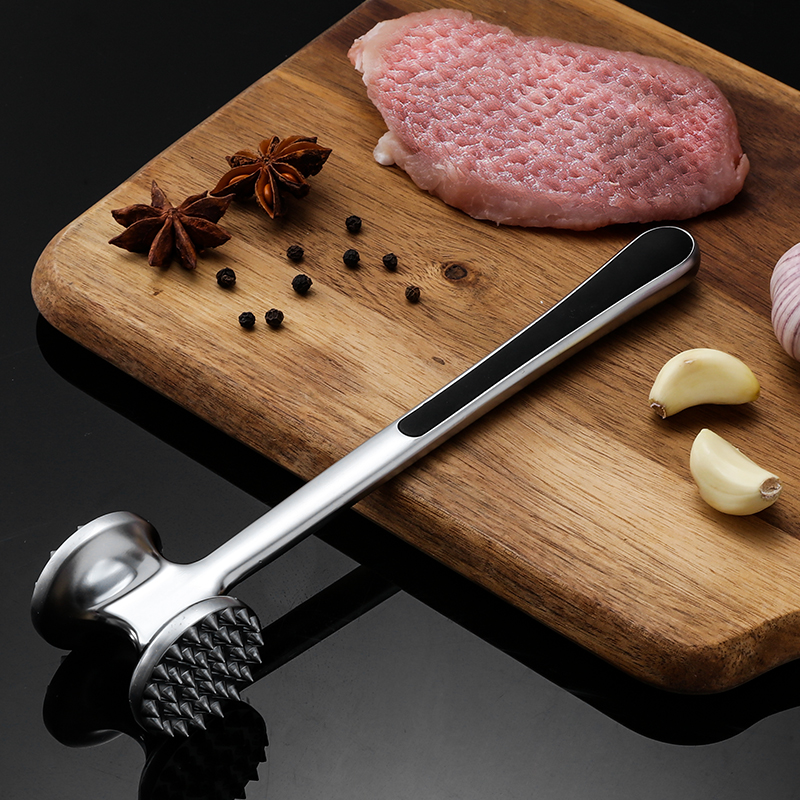 松肉锤家用锤肉器厨房打肉嫩肉敲肉锤断筋器神器商用双面牛排锤子