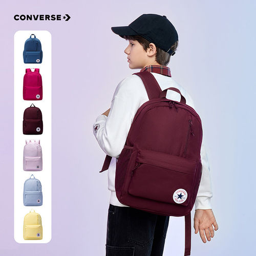 匡威双肩包开学季大容量学生书包converse简约休闲背包