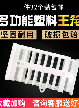 意中蜂专用王笼多功能塑料防逃工具蜜蜂囚王笼装蜂王储扣王笼关王