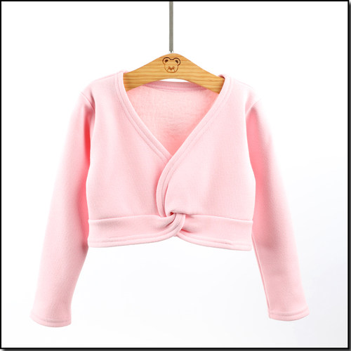 儿童舞蹈披肩长袖上衣