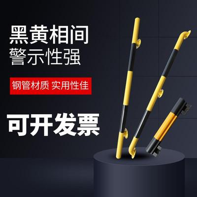 U型钢管阻车挡车器m型防撞护栏道路停车桩厂房防护栏杆停车位限位