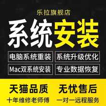 远程做电脑系统重装win10win11win7安装专业纯净版台式笔记本刷机
