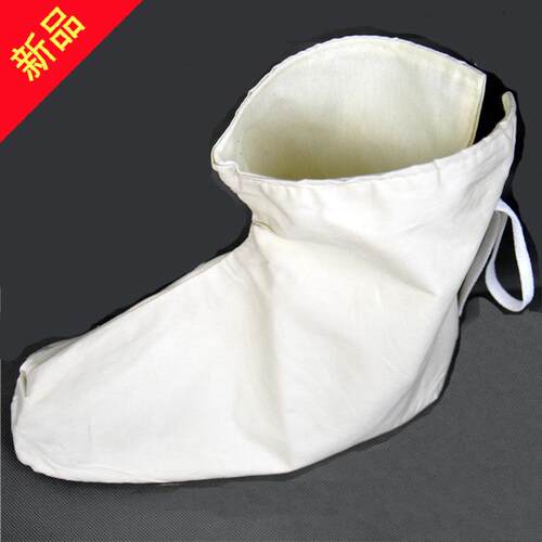 走量雨鞋雨靴白棉布双层矿工袜子