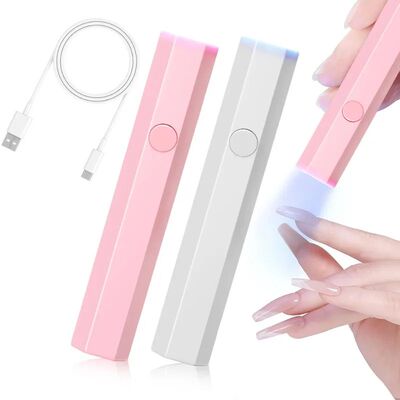 Mini UV Nail Light- Portable Plug-in Glue Curing Light, Suit