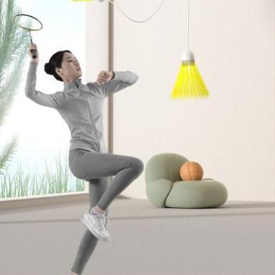 Badminton individual trainer fitness companion羽毛球单人训练