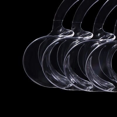 5Pcs Transparent Dental C-shape Plastic Cheek Retractor Lip