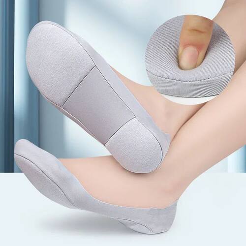 New Women Boat Sock Plantar Fasciitis Shoes Insole Socks Ins