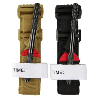 Tactical First Aid Rotary Pressure Aluminum Rod Tourniquet H