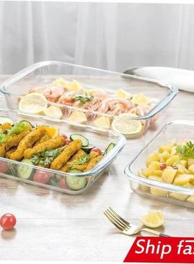 plates dish glass heat resistant baking oven microwave 1