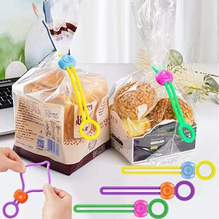 Multipurpose Zip-Ties Of Clamps For Food Cords Reusable Food