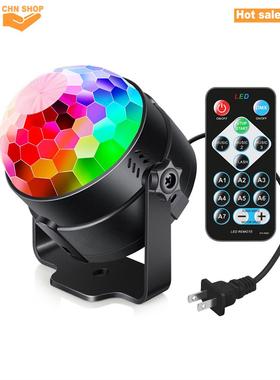 Sound Activated Party Lights with Remote DJ Lighting Disco