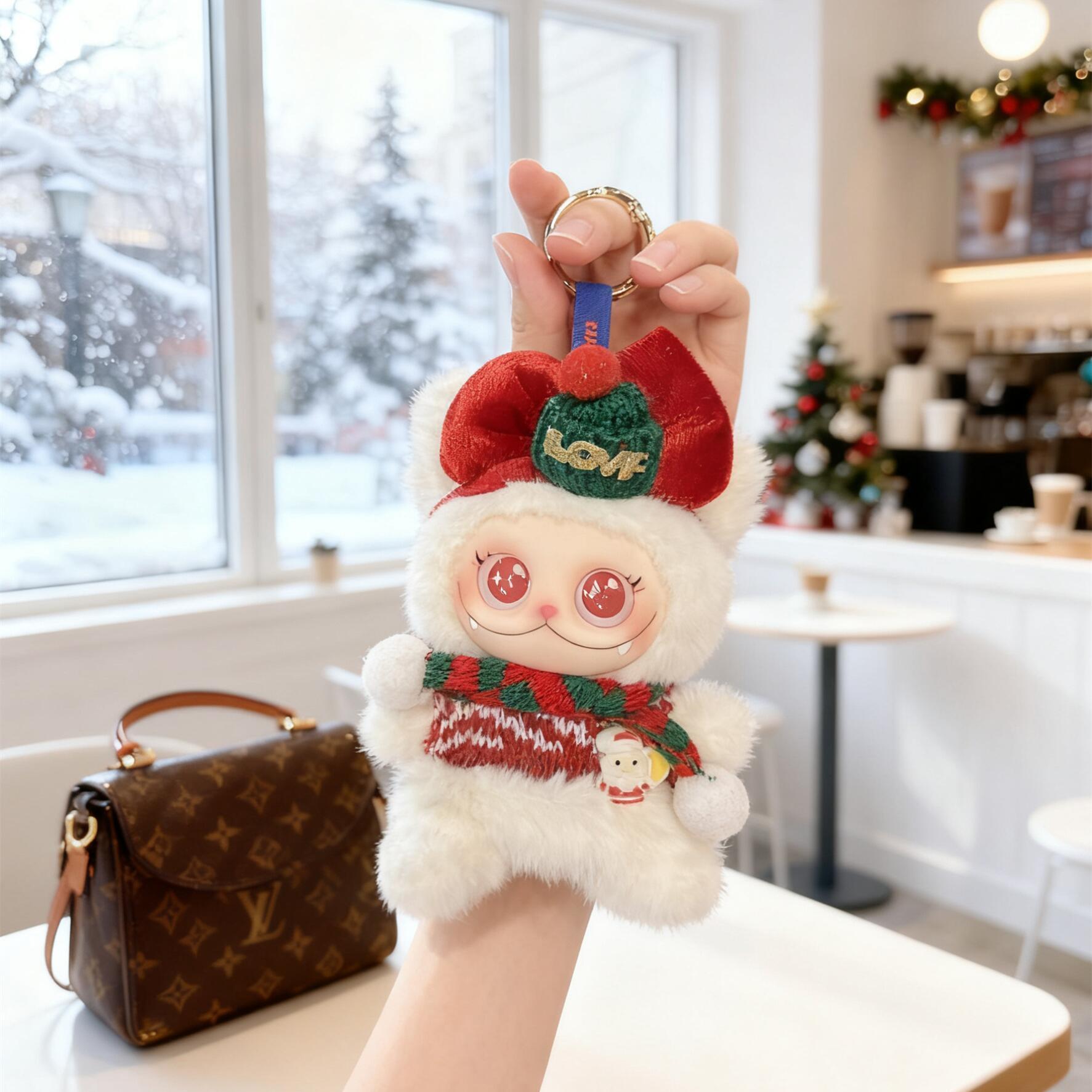 范趣町GISMOW娃衣小憨包联盟潮玩盲盒毛绒搪胶衣服替换装圣诞LOVE