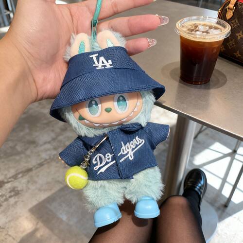 拉布布17cm娃衣一二三代搪胶公仔换装衣服