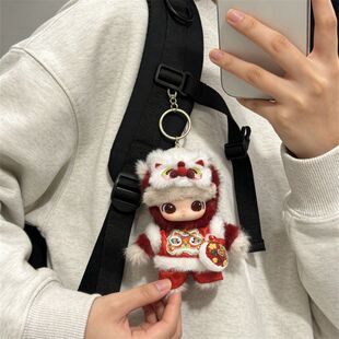 马力全开dimoo通关马娃衣新年醒狮衣服套装可爱超萌新年战袍原创