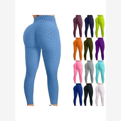 Women's pineapple hip lifting yoga pants女士菠萝格提臀瑜