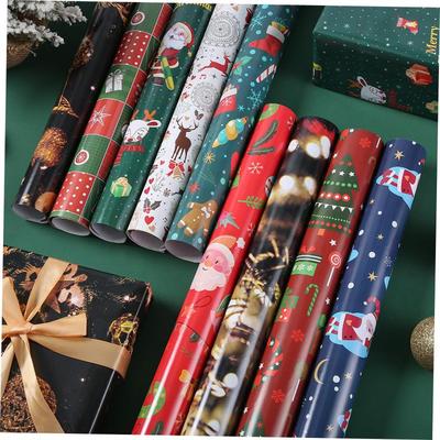 Christmas packaging paper Christmas gift box packaging paper