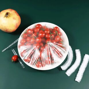 Leftover Reusab 100 Bags Dust Caps Protection Plastic Food