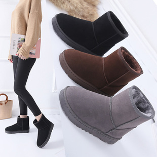 size boots woman shoes women lady plus boot for winter Snow