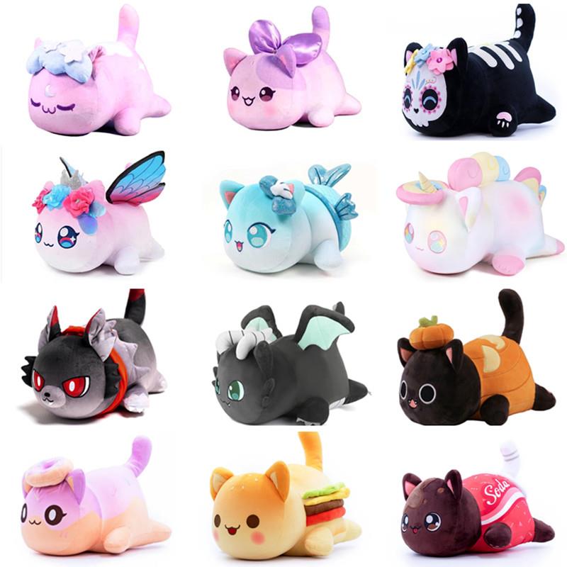 Meows Aphmau Plush Doll Coke French Fries Burgers Bread Sand