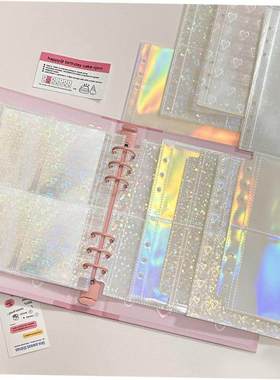 10PCS/Pack A5 Kpop Photocard Binder Sleeves Idol Photo Card