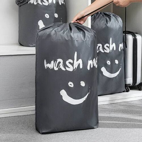 Portable Travel Oxford Cloth Storage Bag. Move The Drawstrin