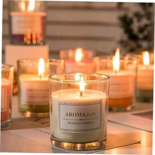 Essential Oil Scented Candles Smoked Incense Fragrance Sleep