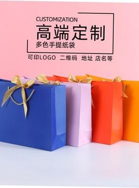 Paper bags custom bowknot tote bags custom gift bags