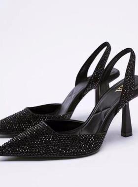 Women plus size 43 42 41 thick high heels shoes ladies pump