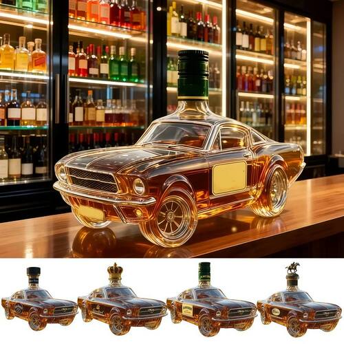 Whiskey Empty Bottle Car Style,Creative Car Designs Come in