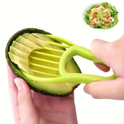Multifunctional 3 in 1 Avocado Slicer, Outdoor Home Kitchen