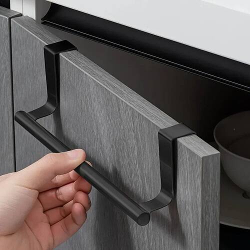 Towel Rod Over Cabinet Towel Rack Storage Organizer Bathroom