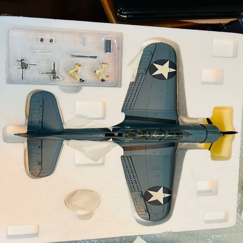 HobbyMaster HM 收藏家 美国海军SBD攻击机飞机模型仿真合金成品