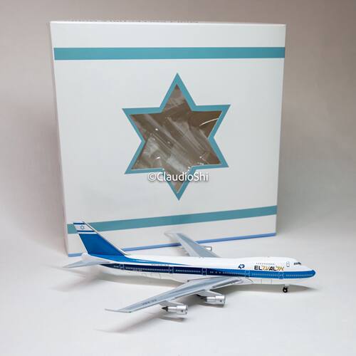 Aeroclassics（AC） 1/400 EL AL 以色列航空 747-200B 4X-AXH 40