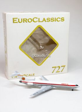 Aeroclassics（AC）1/400 Iberia 西班牙伊比利亚航空 727-200 EC
