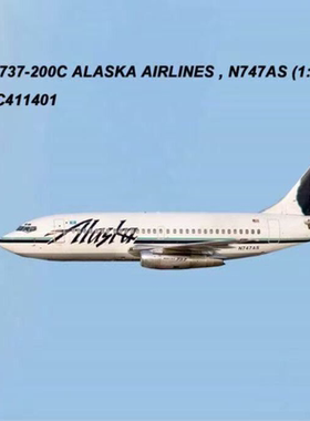 AC 1:400 阿拉斯加航空 737-200 N747AS实物如图所示 ，需要看