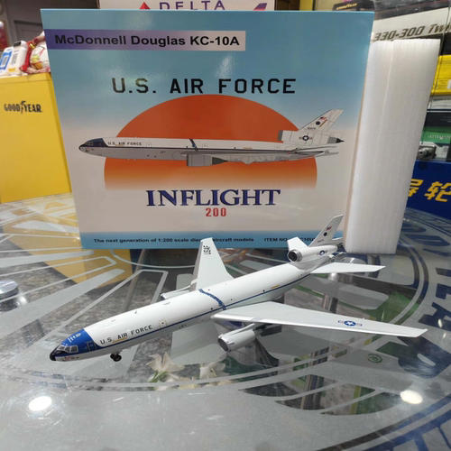 Inflight 1:200  美国空军 空中加油机 麦道KC-10A 注册号:83-007