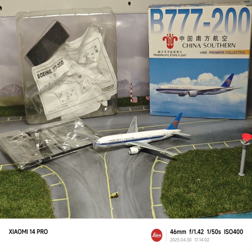 【好货】1/400 dragon 中国南方航空 波音777-200ER B-2055国内