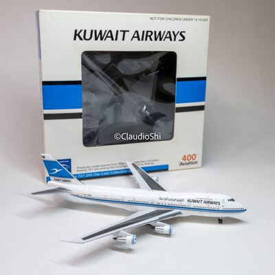 Aviation400（AV） 1/400 Kuwait Airways 科威特航空 747-200B 9