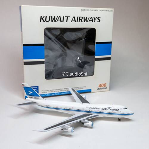 Aviation400（AV） 1/400 Kuwait Airways 科威特航空 747-200B 9