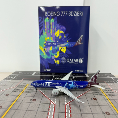 Phoenix 1:400# 飞机模型 卡塔尔航空Boeing B777-300ER A7-BED