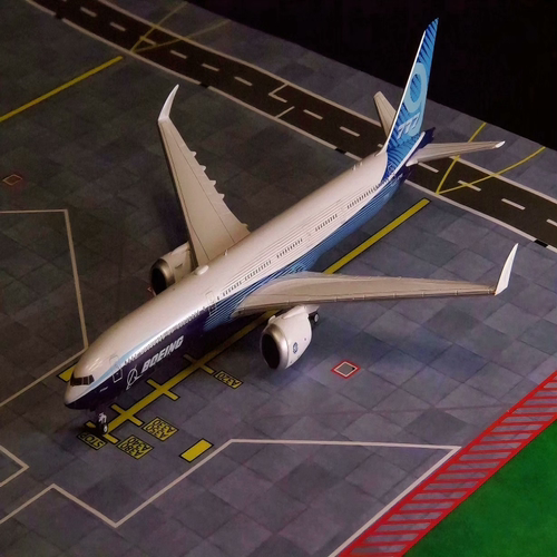 【出】全球100pieces JC波音777-9X首发原厂涂装 1/200合金飞机模