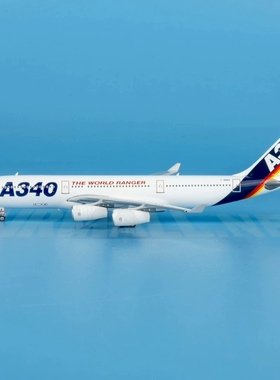 Phoenix 12000 空客原厂 A340-200 F-WWBA 1:400合金飞机模型温