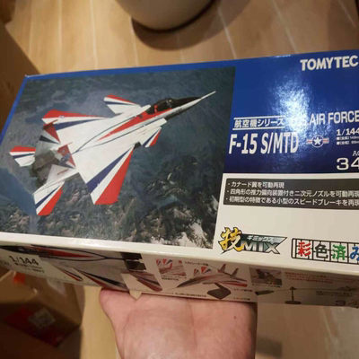 Tomytec，技mix，ac34，1/144飞机模型，美国空军F-15 S/MTD，盒